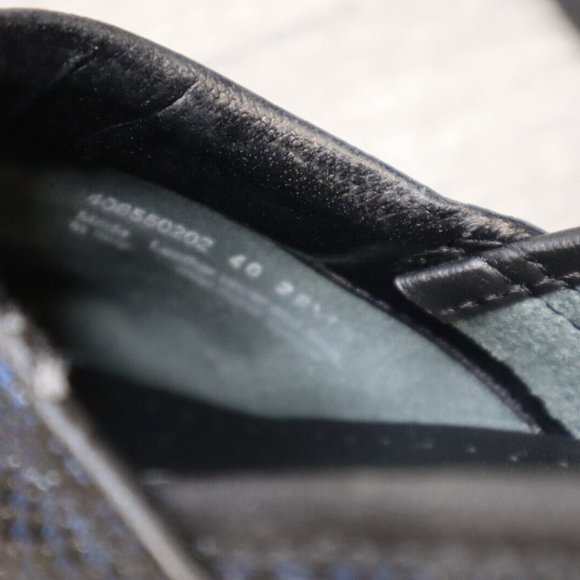 Dansko Black Textured Leather Clogs - Picture 8 of 16